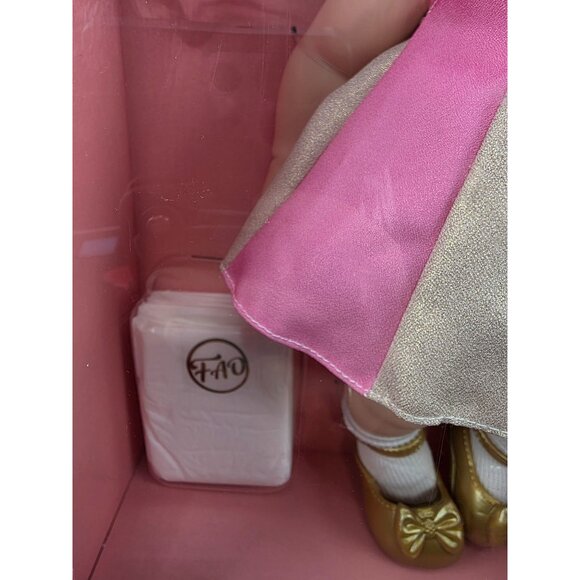 FAO Schwarz Drink and Wet Baby Doll with Brushable Hair and Bathable Body - Picture 4 of 10